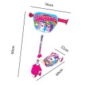 Monopattino in metallo unicorno per bambini street scooter a 3 ruote Giaquinto