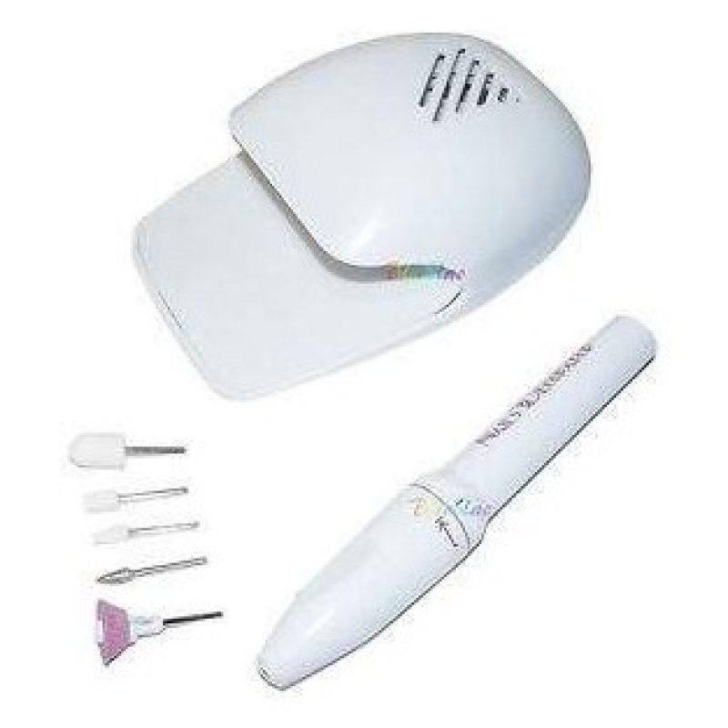 KIT FRESA UNGHIE ASCIUGA SMALTO MANI NAIL ART DECORAZIONE MANICURE PEDICURE
