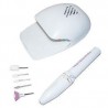 KIT FRESA UNGHIE ASCIUGA SMALTO MANI NAIL ART DECORAZIONE MANICURE PEDICURE