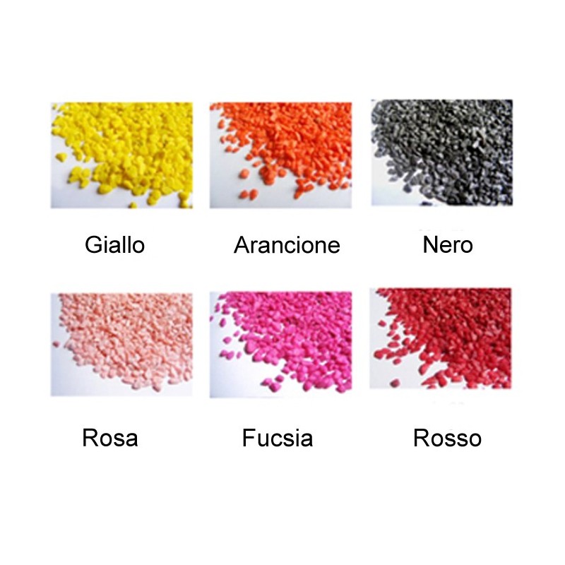1Kg Sabbia Granulare Decorativa Colorata Composizione wedding 3-6 mm