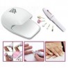 KIT FRESA UNGHIE ASCIUGA SMALTO MANI NAIL ART DECORAZIONE MANICURE PEDICURE