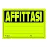 Cartotecnica Cartello targa segnale Affittasi 25 pz 23x33cm negozio...