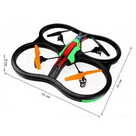 Drone EXPLORER batteria quadrirotore motore quattro eliche UFO radiocomandato