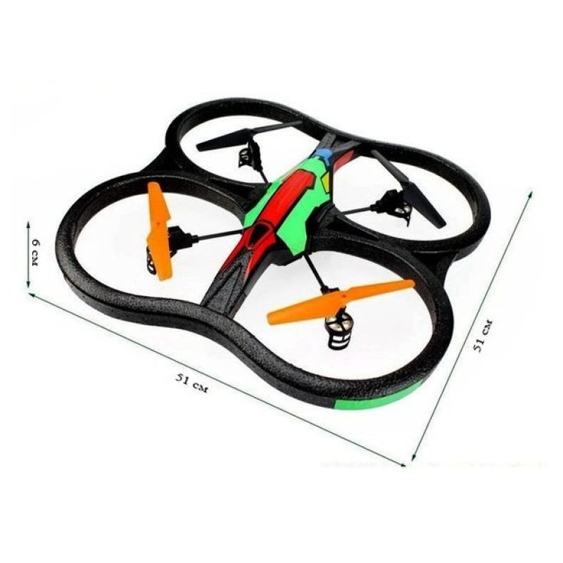 Drone EXPLORER batteria quadrirotore motore quattro eliche UFO radiocomandato