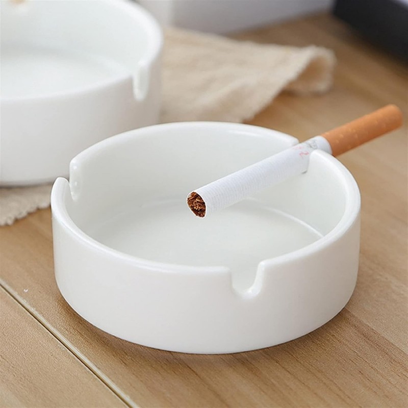 Posacenere Portacenere ceramica Tondo 6pz Bar Pub Ristorante Balcon...