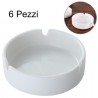 Posacenere Portacenere ceramica Tondo 6pz Bar Pub Ristorante Balcon...
