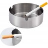 Kmt Style Posacenere/Portacenere in acciaio 12pz rotondo per bar pu...
