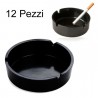 Kmt Style 12 posacenere portacenere rotondo nero plastica portatile...