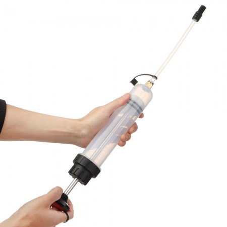 Estrattore fluido pompa a siringa a mano per cambio olio motore 200CC travaso