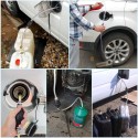 Pompa aspira liquidi benzina a sifone travaso tubo gomma gasolio diesel olio