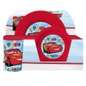 Set pappa Cars 3PZ piatto ciotola tazza pranzo scuola bambini bicchiere bimbo