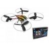 Drone INTRUDER batteria quadrimotore quattro eliche rotore UFO radiocomandato