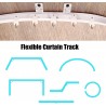 Hongu Tenda binario 5M Curvo casa scorrevole montaggio soffitto div...