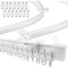 Hongu Tenda binario 5M Curvo casa scorrevole montaggio soffitto div...