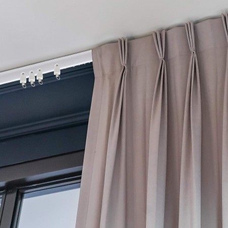 Tenda binario 5M Curvo casa scorrevole montaggio soffitto divisore per stanze