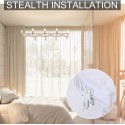 Tenda binario 5M Curvo casa scorrevole montaggio soffitto divisore per stanze