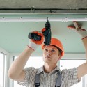 Tenda binario 5M Curvo casa scorrevole montaggio soffitto divisore per stanze