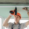 Hongu Tenda binario 5M Curvo casa scorrevole montaggio soffitto div...