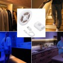 Striscia LED con sensore movimento per interni scala 2m batteria luce calda USB