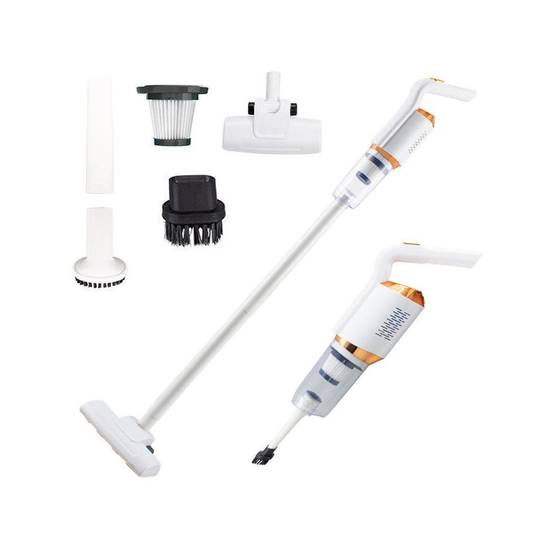 Aspirapolvere Ricaricabile Senza Fili Scopa Elettrica Senza Sacco per Pavimenti