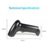 Hongu 2D Scanner Lettore di Codici a Barre USB, Pistola Barcode per...