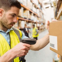 2D Scanner Lettore di Codici a Barre USB, Pistola Barcode per QR Code 1D 2D