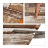 Kmt Style 5x Pannello adesivo 70x70cm 3D carta da parati parete mat...