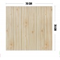 Pannello decorativo per parete rivestimento interno decoro effetto Legno 5pz