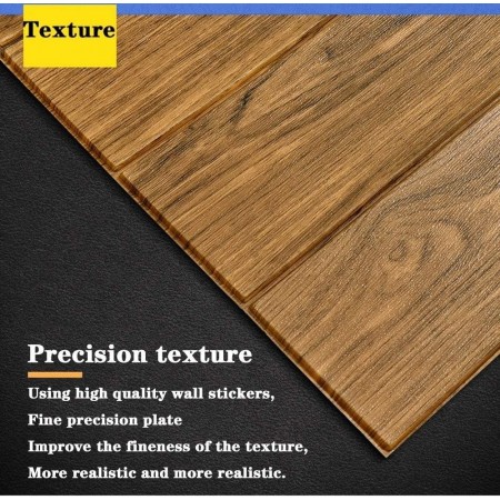 5x Pannello decorativo per parete rivestimento interno decoro effetto Legno muro