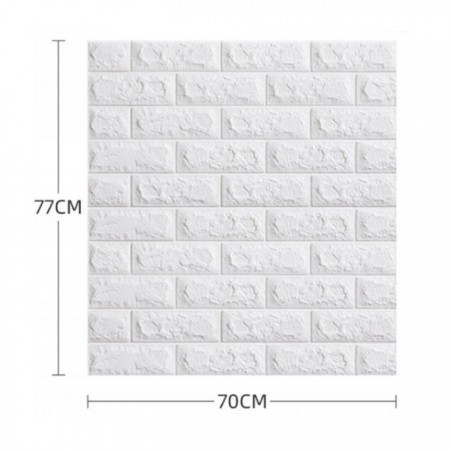 Pannello decorativo rivestimento per parete interno per muro decoro 70x77 3pz