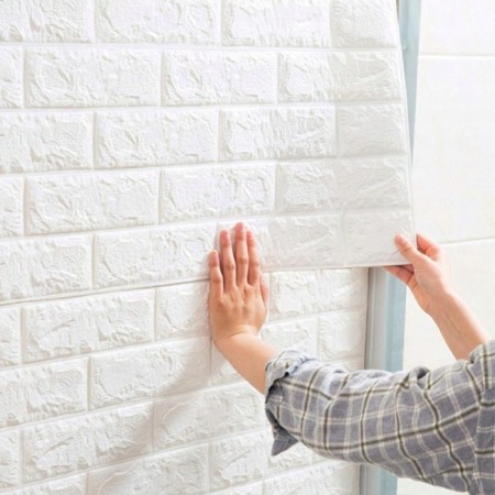 Pannello decorativo rivestimento per parete interno per muro decoro 70x77 3pz