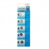 5 pacchi 25 batterie pile CR1220 batteria bottone pila piatta piatte 3V assortite