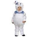 Carnevale halloween vestito Ghostbusters acchiappafantasmiI Marshmallow neonato