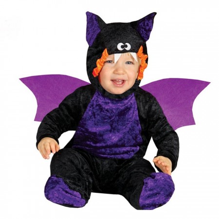 Costume Neonato Pipistrello travestimento Halloween Vestito Carnevale Feste Bebe