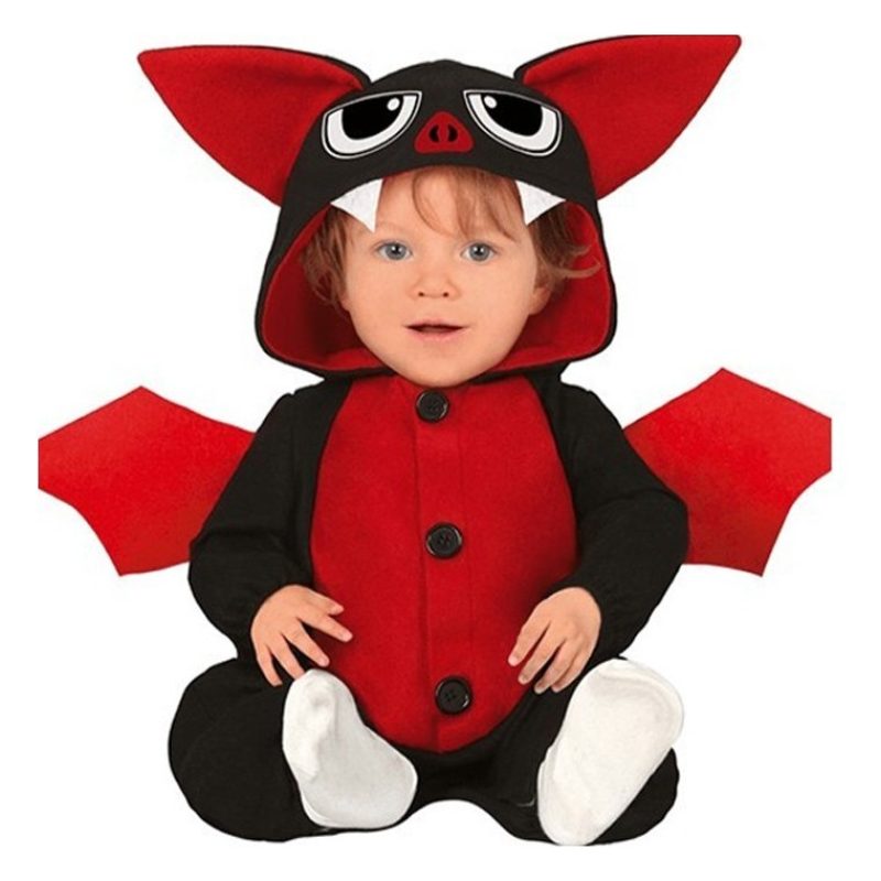 Guirca Costume pigiama pipistrello neonato per travestimento Hallow...