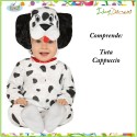 Costume vestito travestimento carnevale bambino dalmata cane 12/24 mesi animale