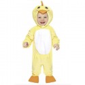 Costume carnevale animale vestito bambino neonato unisex little chicken 18/24 m