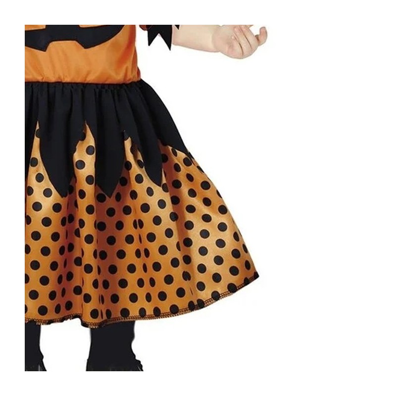 Costume Da Zucca Sorridente Per Neonato - Tuta E Cappello, Vestito Di Halloween Per Bambini 6-12 Mesi, EUROCARNAVALES