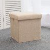 Kmt Style Pouf puff contenitore poggiapiedi seduta in TNT panca bau...