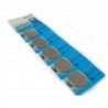 5 pacchi 25 batterie pile CR2032 batteria bottone pila piatta piatte 3V assortite