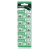 5 pacchi 25 batterie pile CR2450 batteria bottone pila piatta piatte 3V assortite