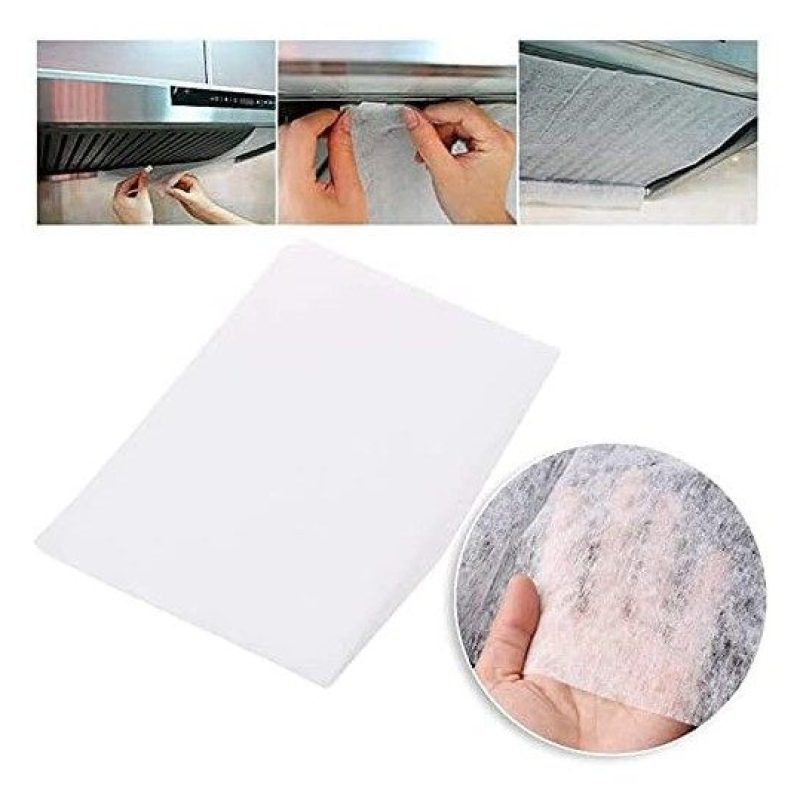 IRGE Panno filtro cappa aspirante 3PZ cucina antigrasso 80x40cm uni...