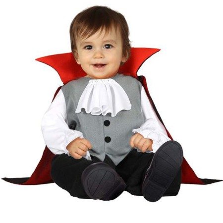 Costume vampiro Halloween carnevale Dracula neonato 18-24 mesi bimbo Guirca