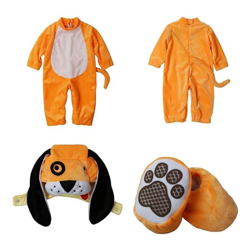 Guirca Costume carnevale Tuta Intera Bambini Neonati cucciolo cagno...
