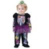 Guirca Costume scheletro messicano bambina travestimento la muerte ...