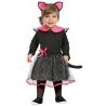 Guirca Costume gatta gatto carnevale vestito neonata abito baby gat...