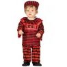 Guirca Costume pagliaccio assassino Halloween carnevale vestito clo...