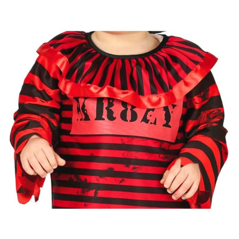 Guirca Costume pagliaccio assassino Halloween carnevale vestito clo...