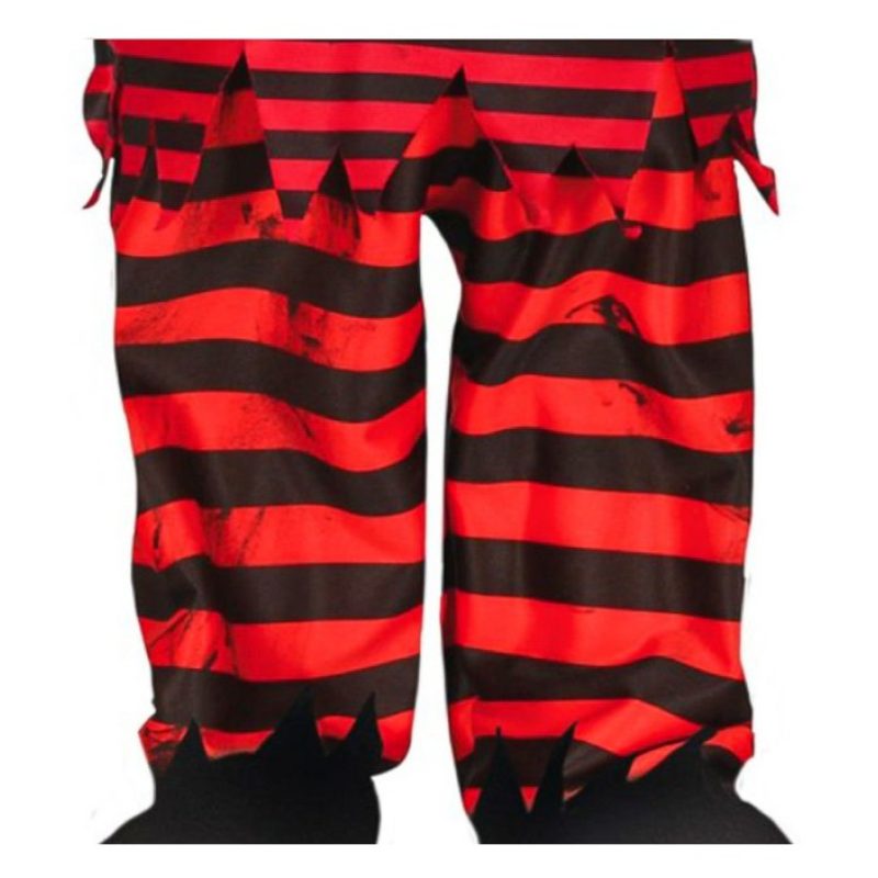 Guirca Costume pagliaccio assassino Halloween carnevale vestito clo...
