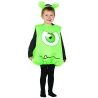 Guirca Costume Halloween Travestimento Mostro Mostriciattolo Alieno...